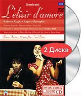 купить donizetti - l'elisir d'amore / alagna, gheorghiu (dvd + cd), купить 